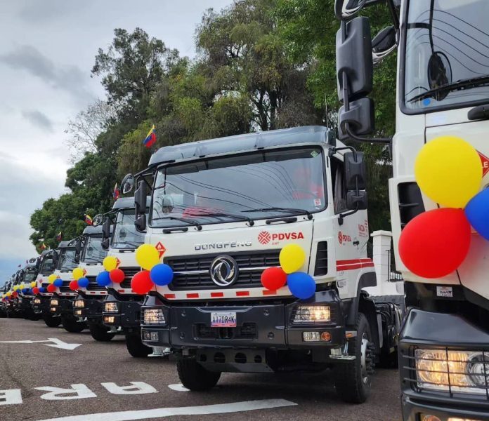 Pdvsa asigna unidades tractoras a la región andina