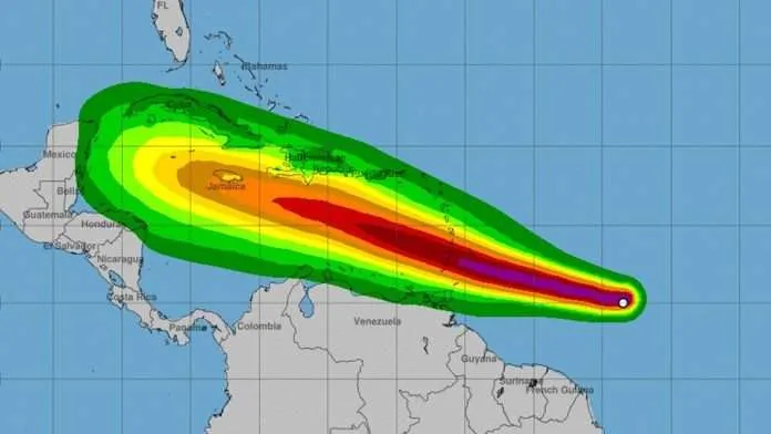 Tormenta tropical Beryl despierta alerta en el Mar Caribe