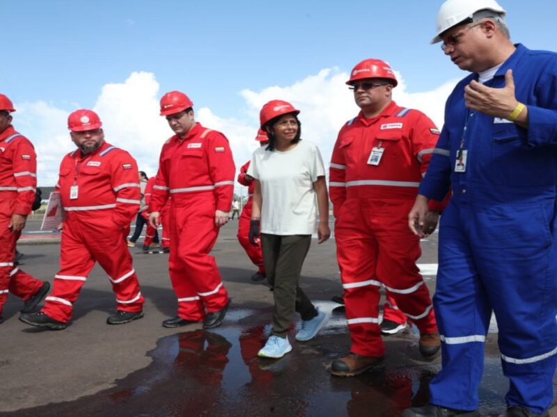 Ministra de Petróleo constató operatividad de la Faja del Orinoco