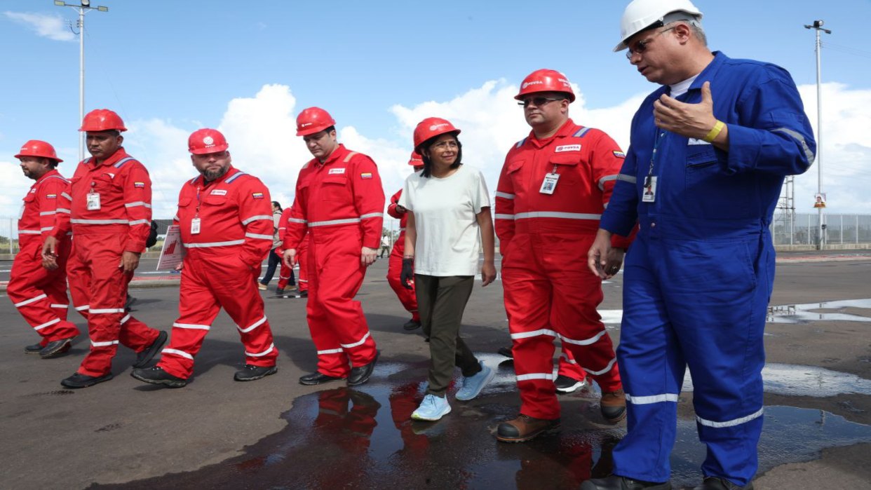 Ministra de Petróleo constató operatividad de la Faja del Orinoco