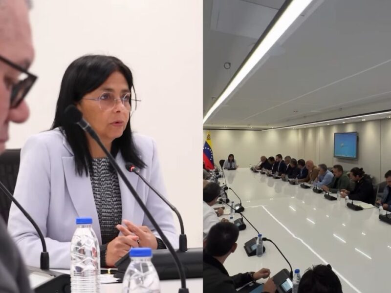 Vicepresidenta Rodríguez sostuvo reunión con representantes de la agroindustria nacional