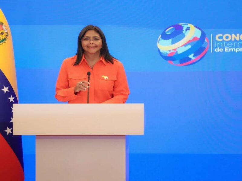 Delcy Rodríguez: Congreso Internacional de Emprendedores marca un hito en la economía del país y América Latina