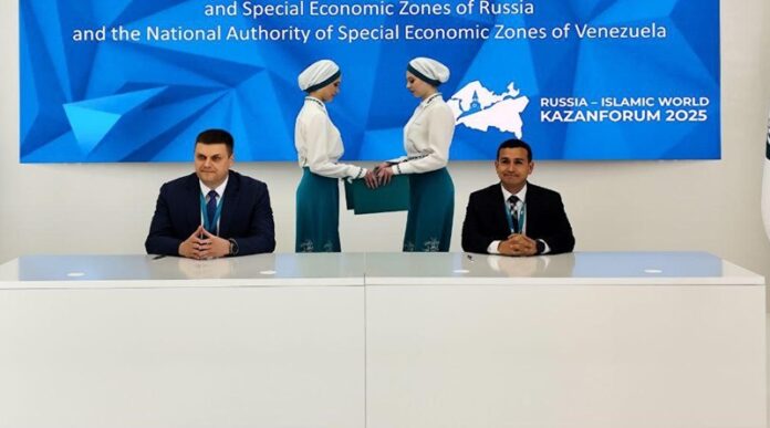 Venezuela y Rusia firman memorándum para impulsar Zonas Económicas Especiales