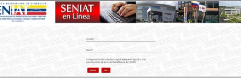 Recupera tu clave de usuario en línea del Seniat con estos 10 pasos