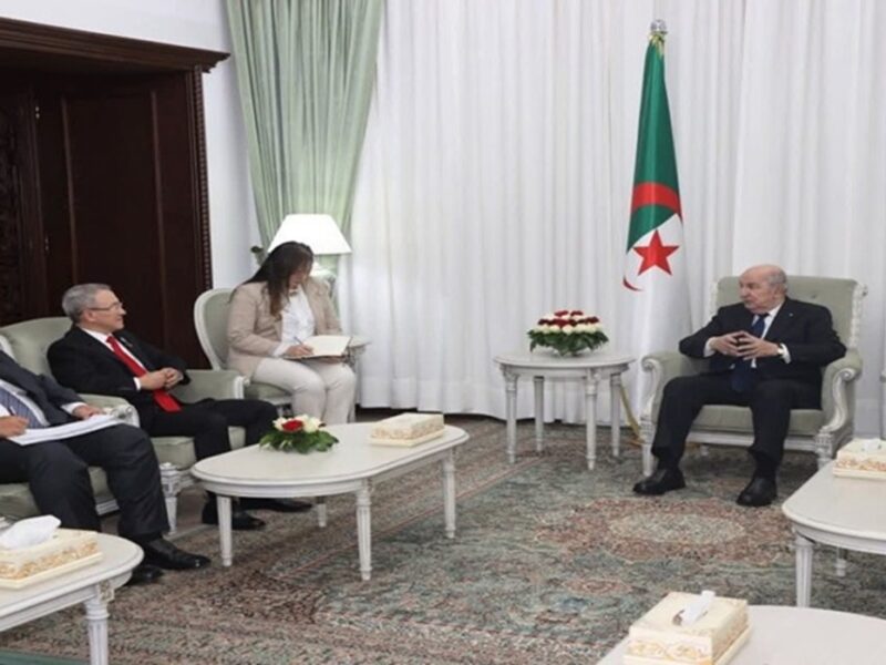 Presidente de Argelia recibe a ministro de agricultura Julio León Heredia