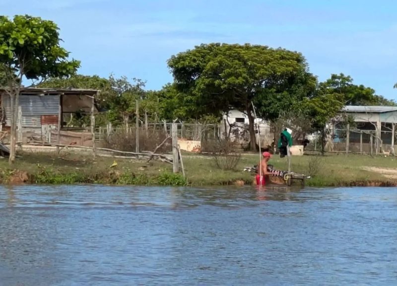 Río Orinoco a centímetros de la alerta roja en Delta Amacuro