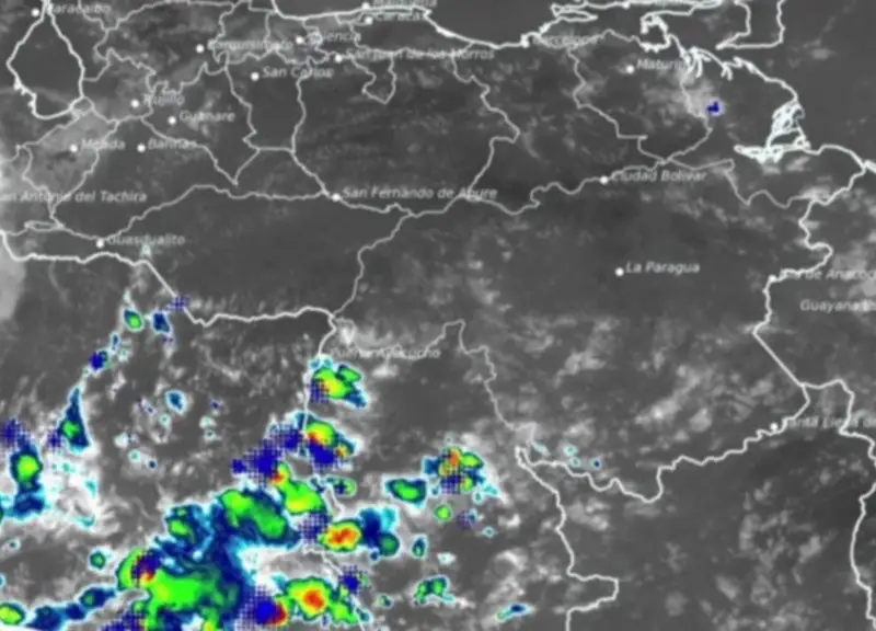 ¡Atentos! Lluvias y descargas eléctricas en varios estados del país: conoce el pronóstico del Inameh