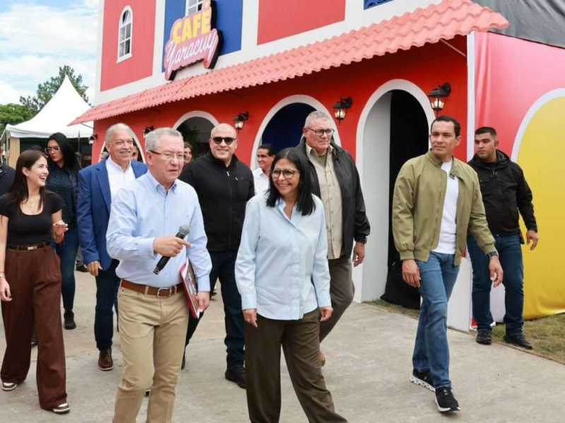 Delcy Rodríguez: producción de café se ha incrementado 55%