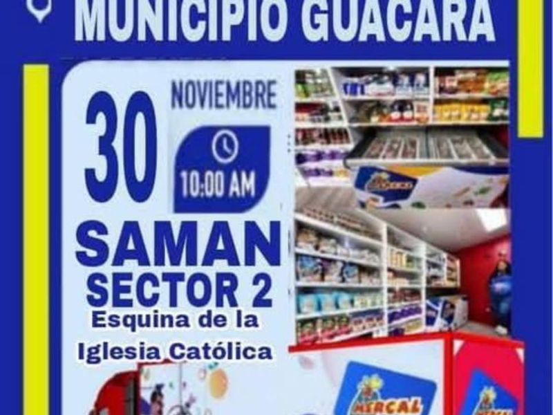 Ruta Mercal Bodega Móvil activa este domingo: horarios y ubicaciones