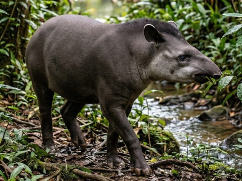 Gobierno nacional fortalece protección de la danta y especies endémicas