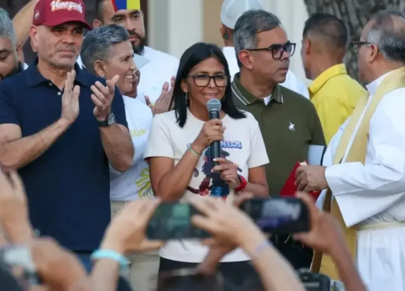 Delcy Rodriguez envía un mensaje a los migrantes venezolanos: Quiero que regresen