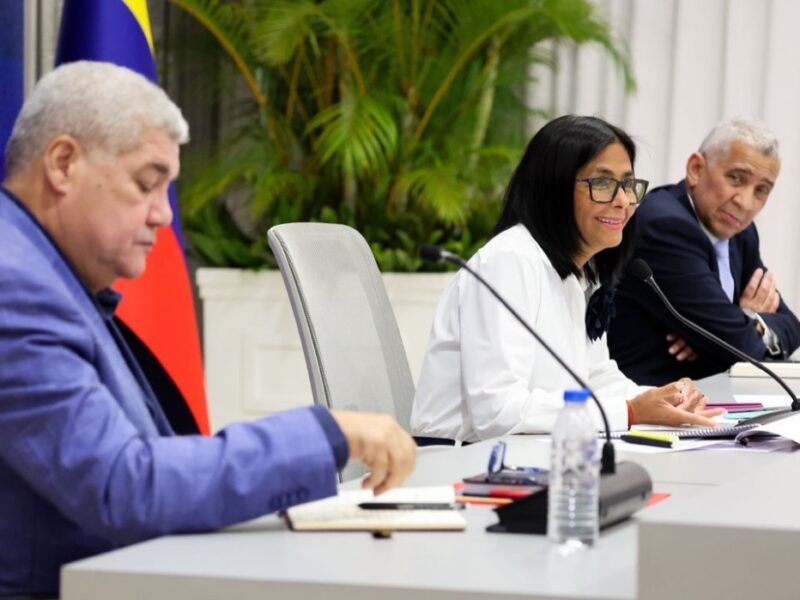 Delcy Rodríguez: Venezuela ha recuperado en 52% su capacidad industrial instalada