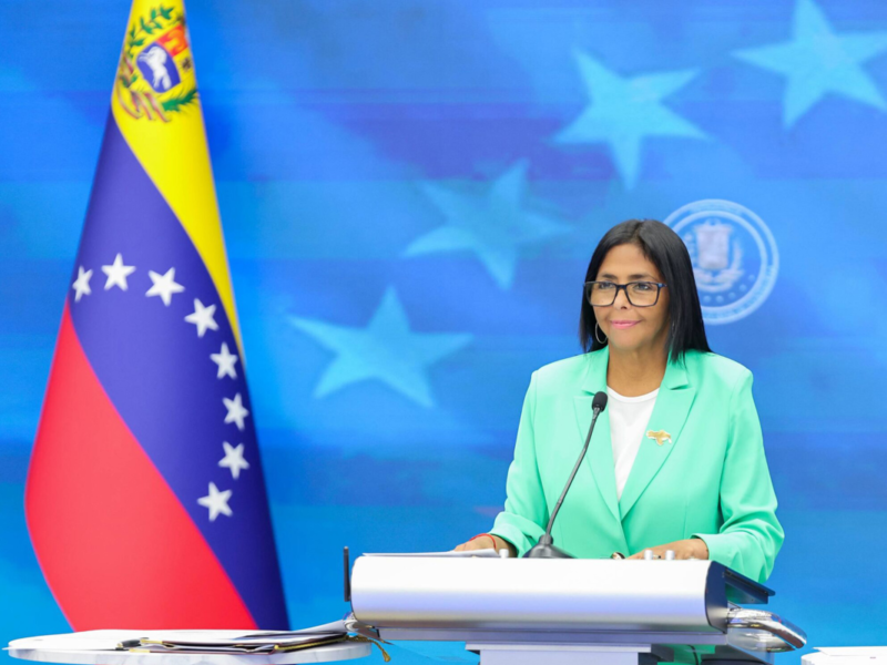 Delcy Rodríguez pidió al FMI acceso a $ 5.000 millones de Venezuela