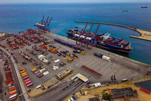 Buque CMA CGM BALI atracó en La Guaira: Cargó mercancía de Venezuela para exportar a Asia