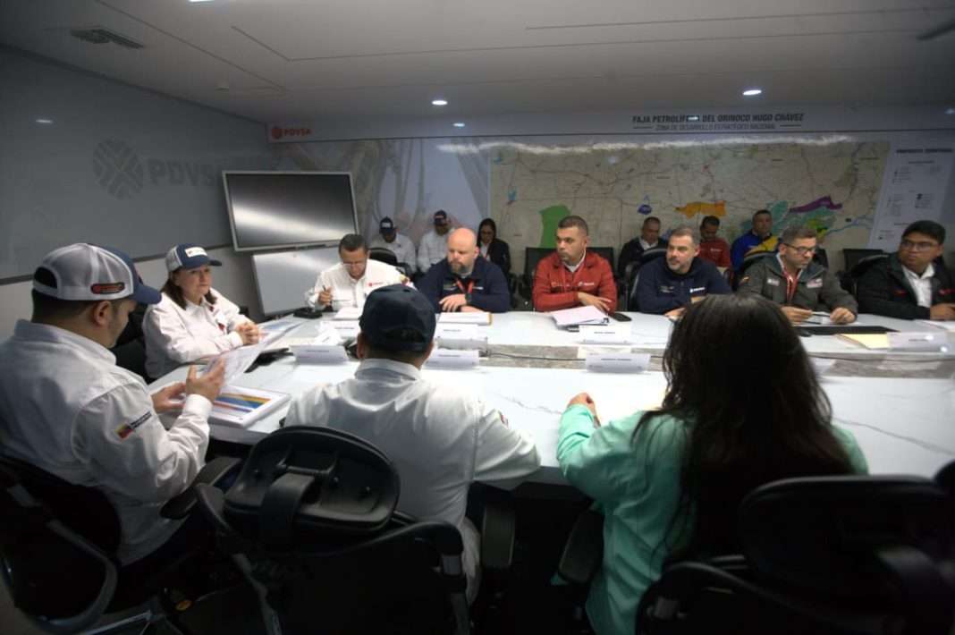 Paula Henao revisó las metas de producción de 2026 en la Faja del Orinoco