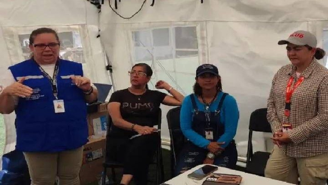 Activan cerco epidemiológico especial en zonas afectadas por sismos en La Guaira