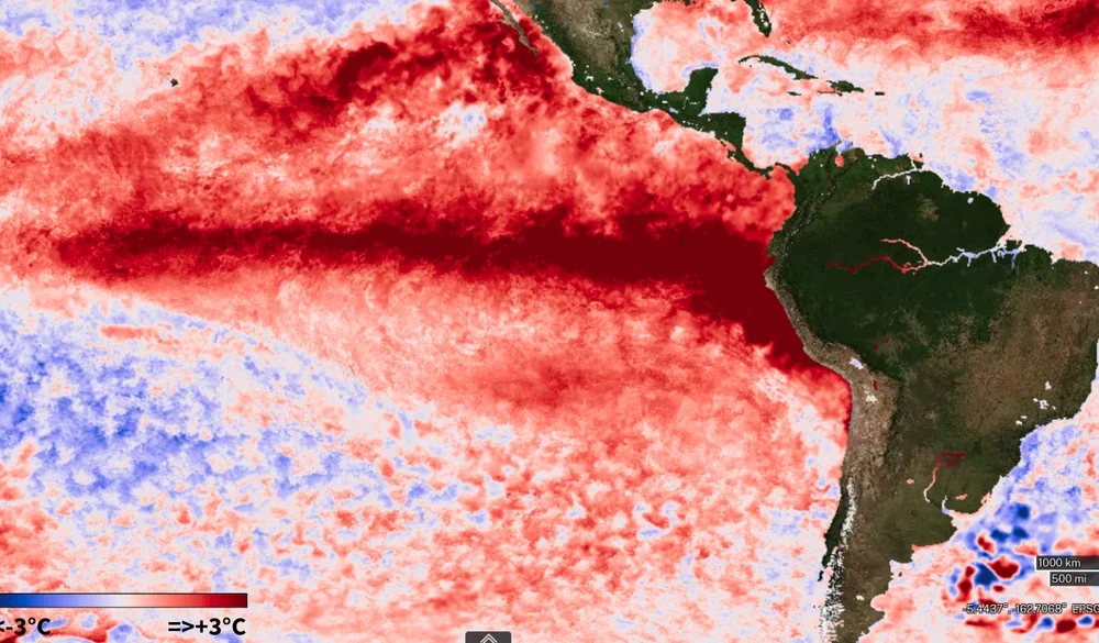 AgroecologíaEl pronóstico del IRI prevé un El Niño histórico sobre 3°C