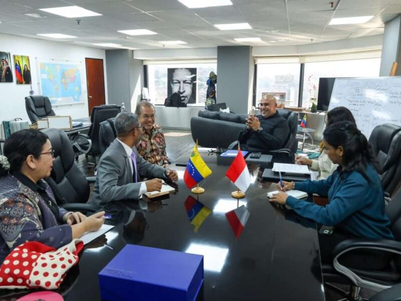 Venezuela e Indonesia evalúan nuevas oportunidades de cooperación en sector acuícola