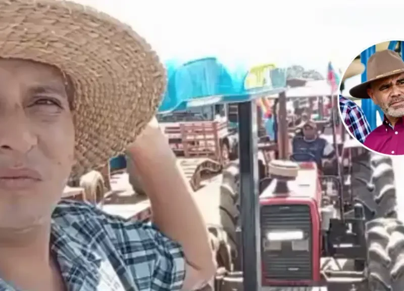 Tractorazo en Guárico: arroceros dan ultimatum a Padrino López antes de ir a protestar a Caracas