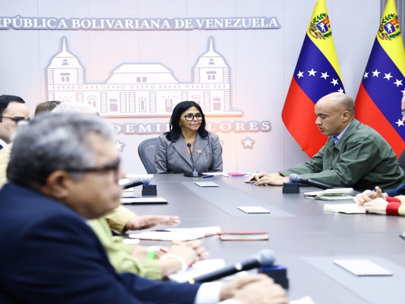 Economía y consensos laborales: La reunión entre la presidenta Rodríguez, Fedecámaras, Fedeindustria y centrales trabajadoras